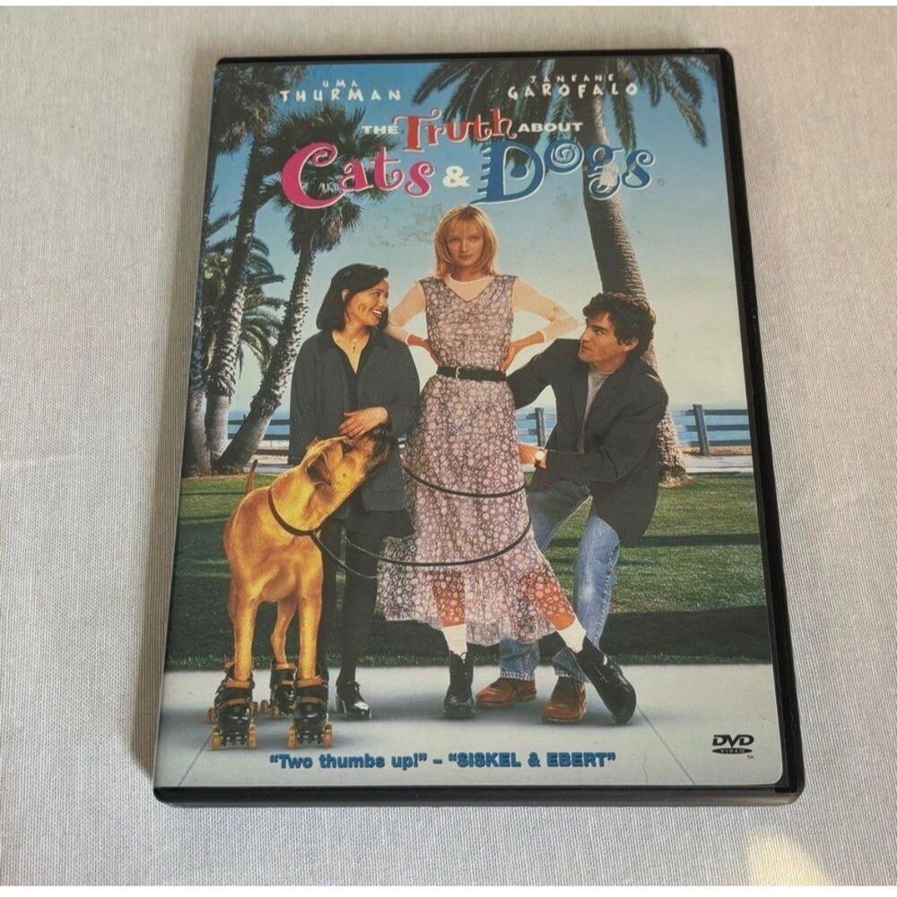 The Truth About Cats & Dogs DVD (1996) Uma Thurman Janeane Garofalo Rom-Com